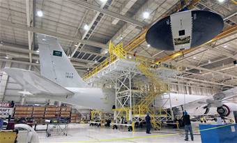 Tinker maintainers aid Saudi air force with E-3 repair