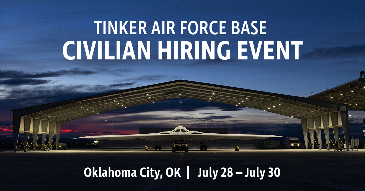 Civilian Hiring Event Graphic